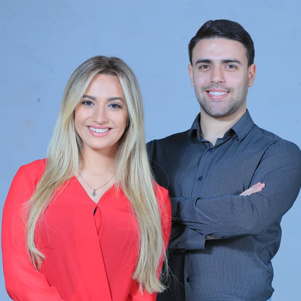 Guilherme Paaz e Paloma Maino