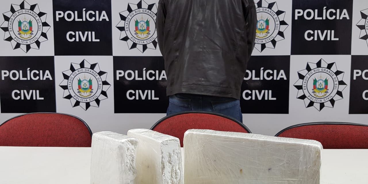 Suspeito de distribuição de cocaína é preso na capital
