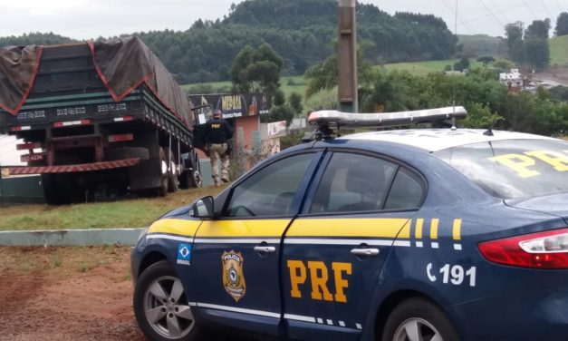 PRF apreende cerca de 75000 maços de cigarro contrabandeados