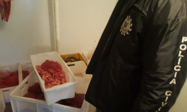 Polícia Civil inutiliza 230 quilos de carne em Porto Alegre