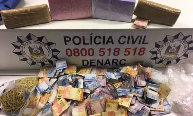 Polícia Civil encontra depósito de drogas na Região Metropolitana