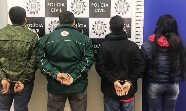 Polícia Civil prende quatro pessoas por latrocínio em Caxias do Sul