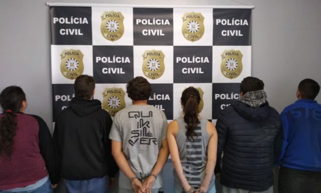 Seis pessoas são presas durante operação em Pelotas