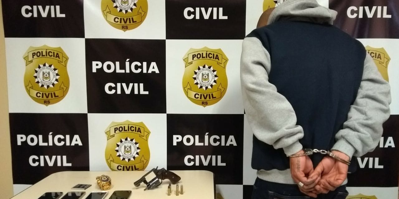 Polícia prende suspeito de violência doméstica Região Metropolitana