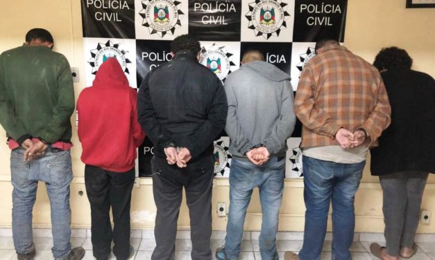 Polícia Civil resgata empresário e prende seis pessoas envolvidas no crime em Bagé