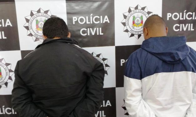 Operação Quatre prende dois suspeitos de integrarem grupo criminoso