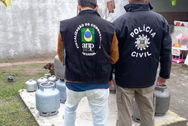 Polícia interdita estabelecimento que vendia gás no litoral do Rio Grande do Sul