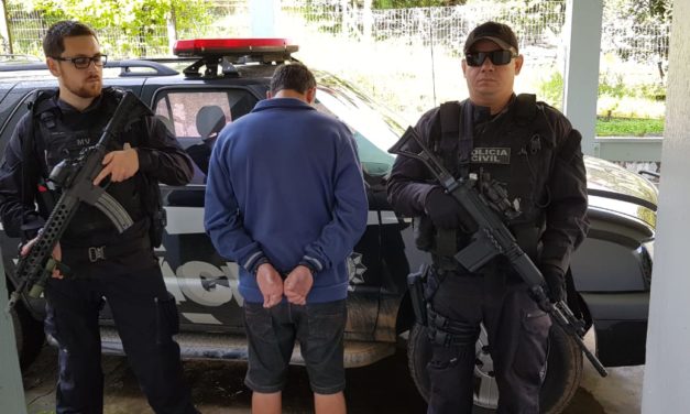 Suspeito de roubo a banco é preso durante Operação no interior do estado