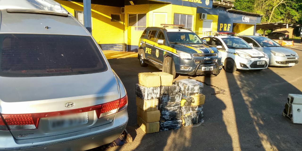 PRF prende três pessoas e apreende mais de 270kg de maconha em Lajeado