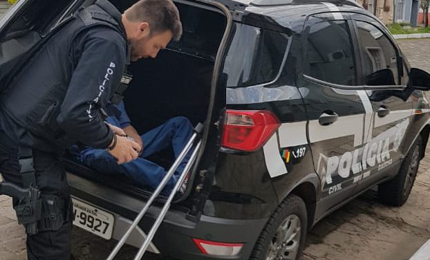 Polícia prende traficante durante a Operação Paranóides