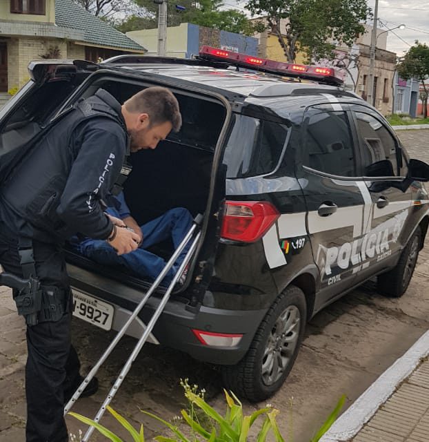 Polícia prende traficante durante a Operação Paranóides