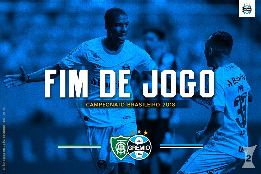 Reservas do Grêmio empatam com América-MG