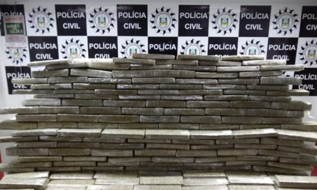 Operação Capote apreende 150 kg de maconha em Novo Hamburgo
