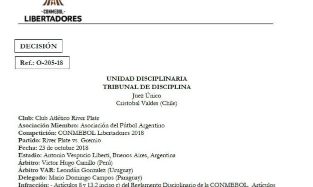 Gallardo é punido e está fora e não comandará o River na Arena