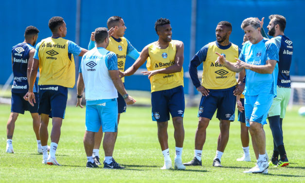 Grupo do Grêmio se reapresenta na terça