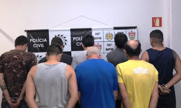 Polícia prende oito pessoas em Farroupilha