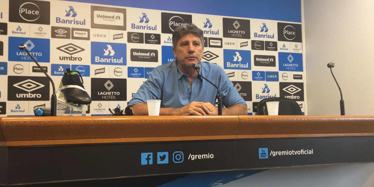 No Grêmio, Renato encontrou o prazer de ser treinador