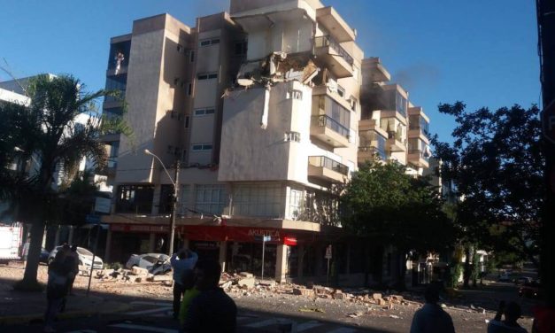 Explosão em apartamento assusta moradores no Centro de Farroupilha