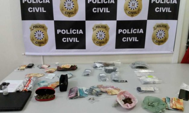 Polícia Civil prende 17 pessoas por tráfico