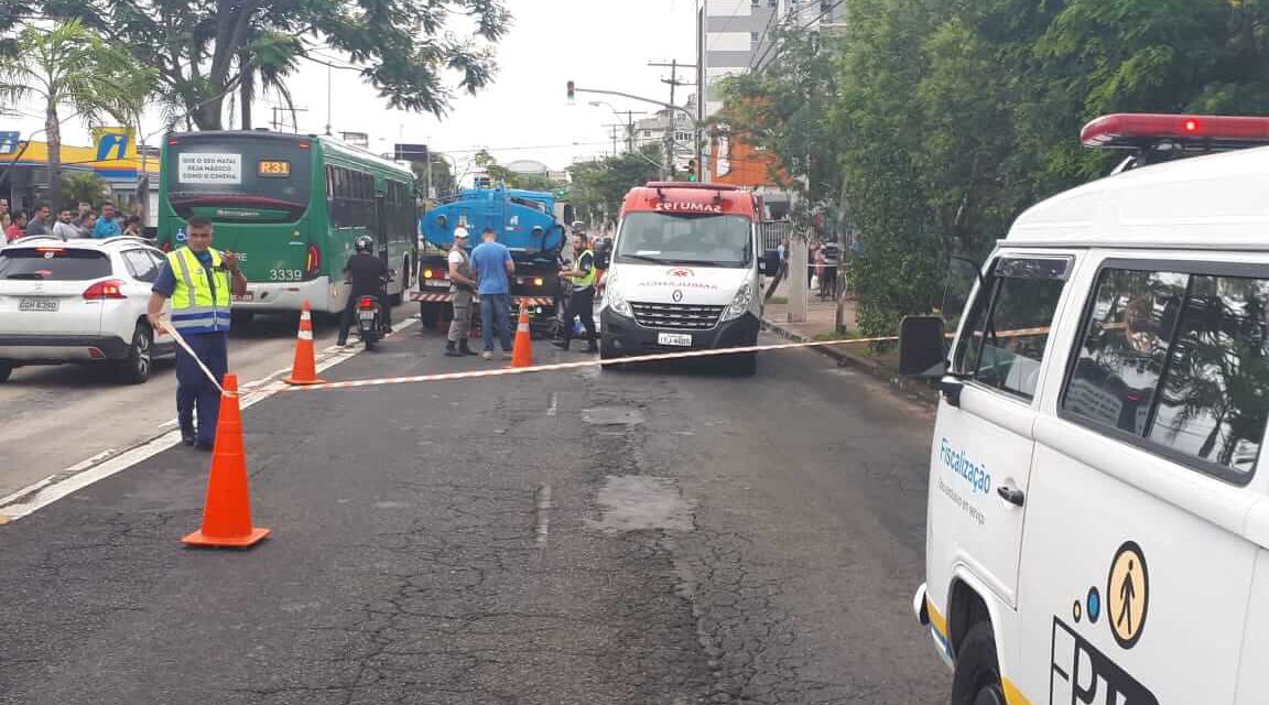 Motociclista morre em acidente em Porto Alegre