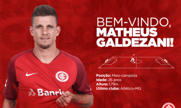 Inter oficializa a contratação de Matheus Galdezani