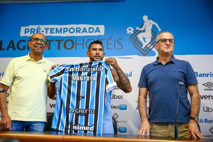Do outro lado: Montoya se prepara para enfrentar o Rosário Central na Libertadores