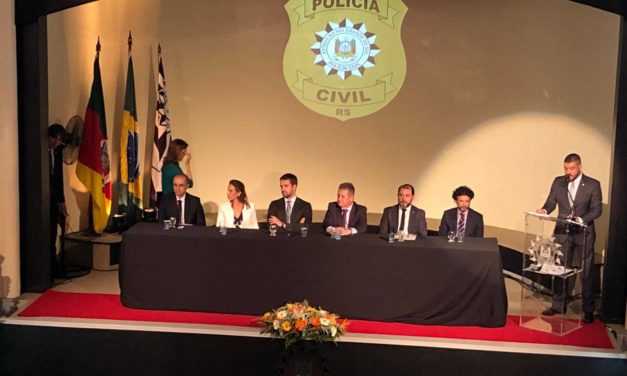 Delegada Nadine toma posse como Chefe de Polícia