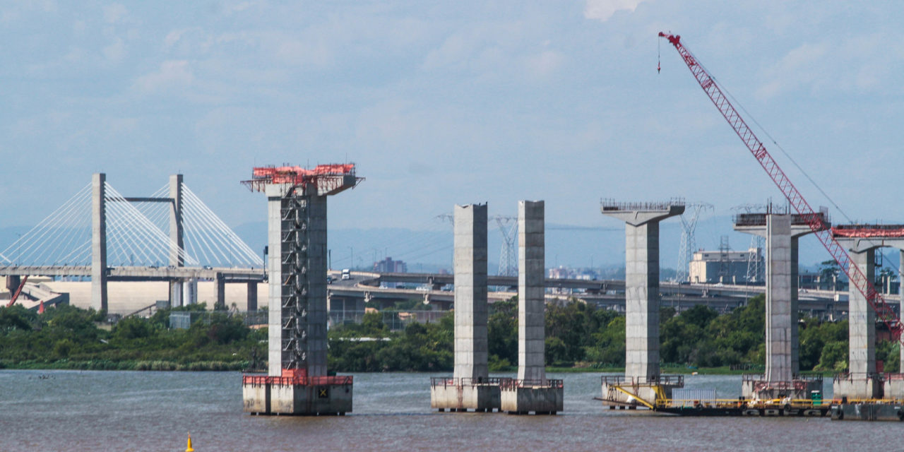 Veja os desvios para obras da Nova Ponte do Guaíba
