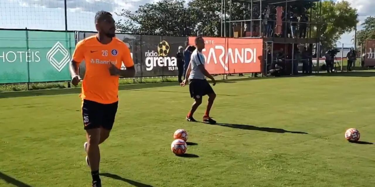 Guerrero começou sua preparação para voltar aos gramados pelo Inter