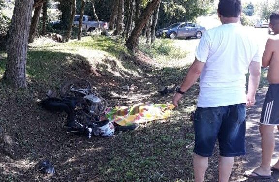 Motociclista morre em acidente na ERS-235