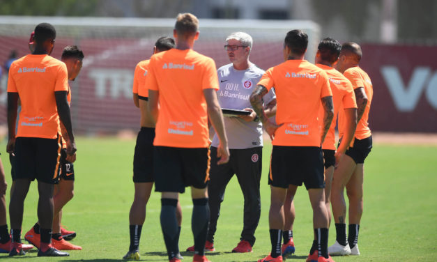 Inter esboça o time titular para a estreia na Libertadores