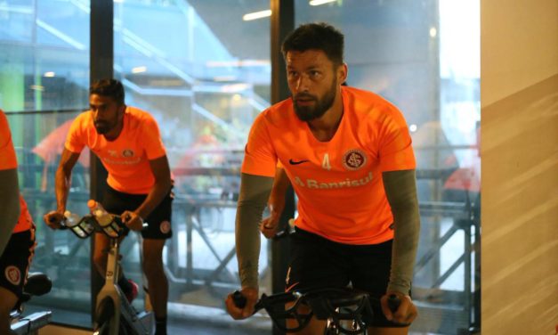 Inter treinou no Chile após a vitória na estreia da Libertadores