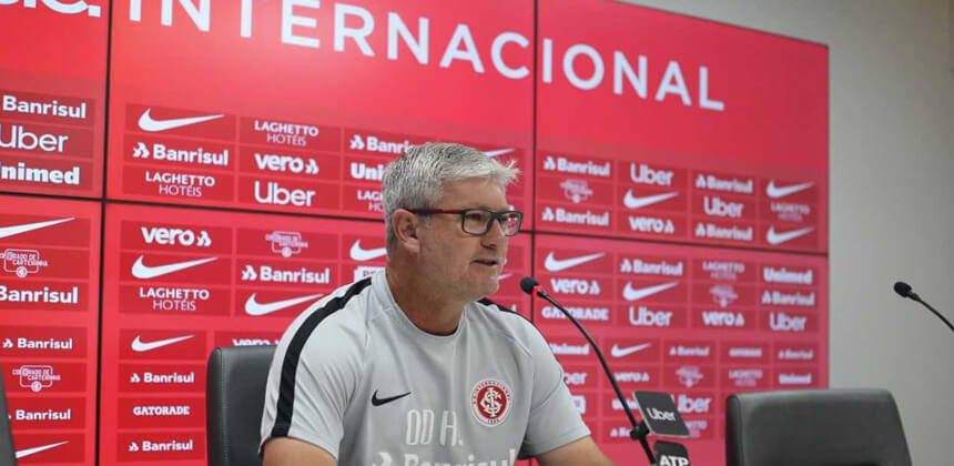 Odair explica como deve ser o Inter na estreia da Libertadores