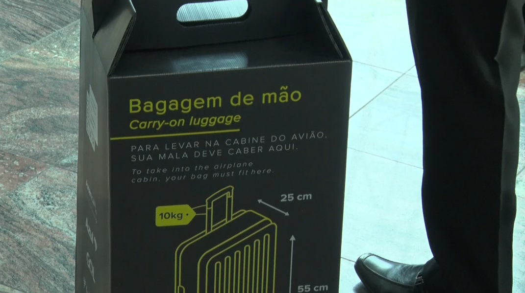 Aeroporto Salgado Filho começa campanha educativa de bagagem de mão