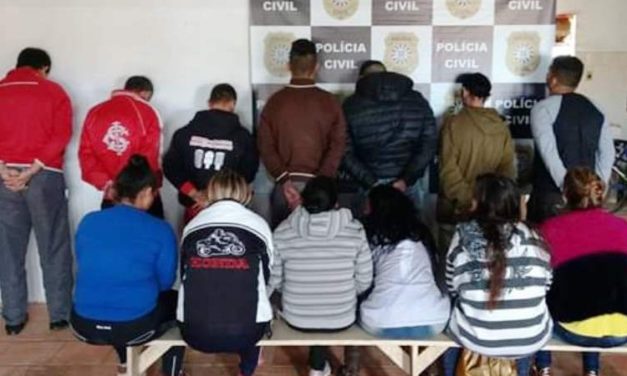 Operação da Polícia Civil no interior e região metropolitana prende integrantes de facção criminosa ligada ao tráfico de drogas