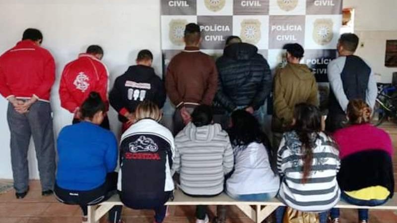 Operação da Polícia Civil no interior e região metropolitana prende integrantes de facção criminosa ligada ao tráfico de drogas