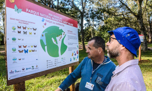 Projeto Borboletas do Parque Saint’Hilaire terá visita guiada