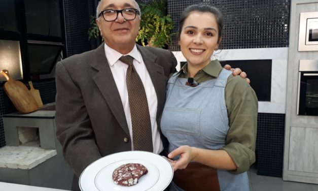 Cookie vermelho no Gourmets na TV