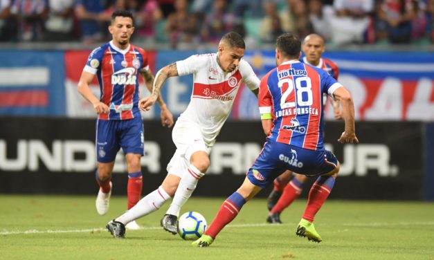 Guerrero deve desfalcar o Internacional contra Corinthians no dia 17 de novembro