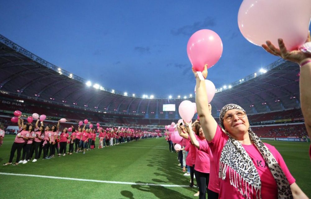 Outubro Rosa: 10 mil coloradas terão acesso livre em partida de Inter x Vasco