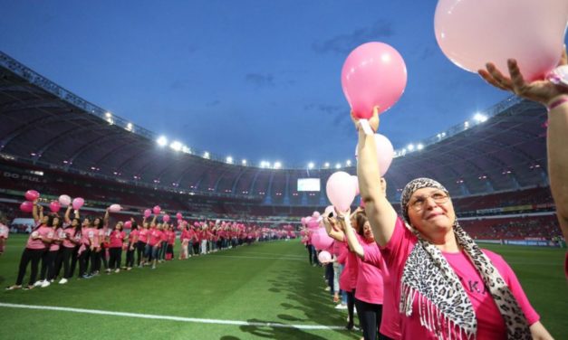Outubro Rosa: 10 mil coloradas terão acesso livre em partida de Inter x Vasco