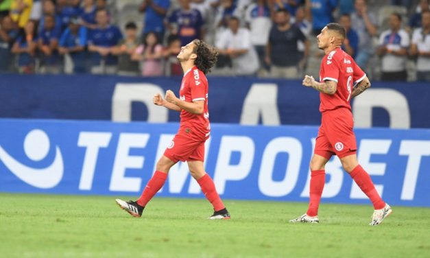 Inter sai na frente mas cede empate para o Cruzeiro em Minas