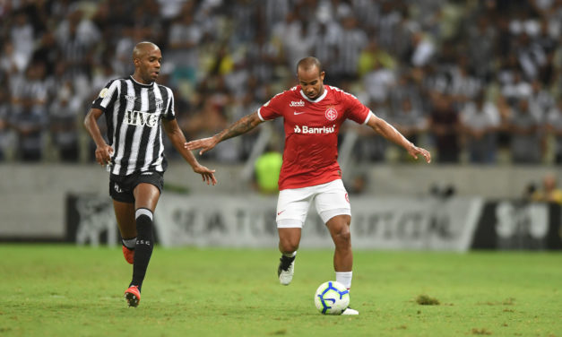 Inter perde para o Ceará e se afasta do G-6 do Brasileirão