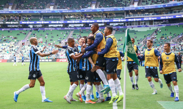 Grêmio confirma vaga na Libertadores após vitória sob Palmeiras