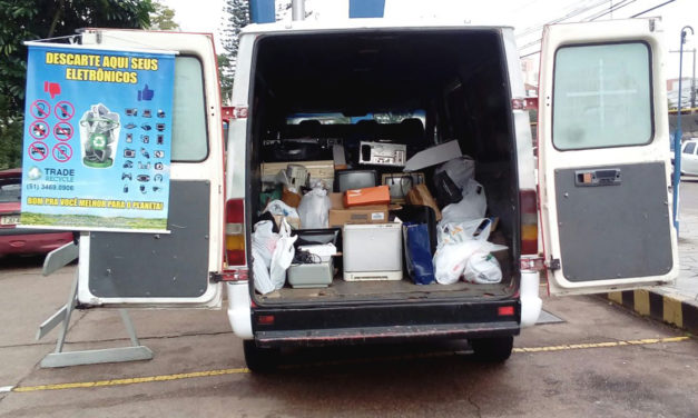 Coleta Itinerante de Eletrônicos ocorrerá neste sábado