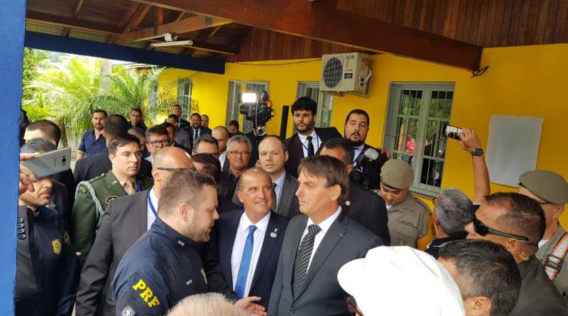 Bolsonaro prestigia a Inauguração de Delegacia da PRF em Bento Gonçalves/RS