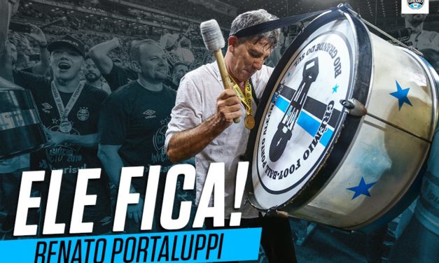 Renato renova contrato com o Grêmio até final de 2020
