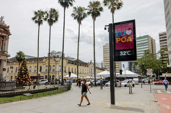Protótipo do relógio de rua de Porto Alegre é aprovado
