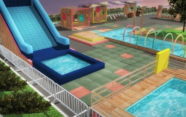 Iguatemi Porto Alegre instala parque aquático com entrada gratuita