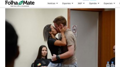 Venâncio Aires: Vítima beija réu antes de condenação por tentar matá-la